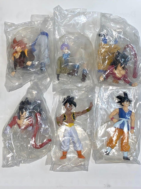 BANDAI  03267 DRAGONBALL GT REAL WORKS SET OF 6 龍珠 超級撒亞人 4代 盒蛋套裝 （BUY 店）