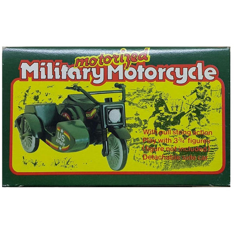 EWP 3009 香港制造 懷舊玩具 軍用電單車連邊車 CIGG MADE IN HONG KONG MOTORIZED MILITARY MOTORCYCLE b5246794 存