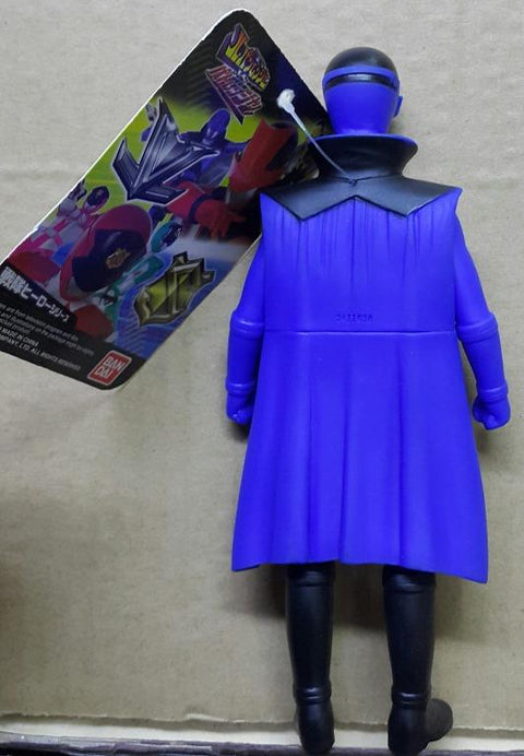 BANDAI 21908 SENTAI HERO SERIES KAITOU SENTAI LUPINRANGER VS KEISATSU SENTAI PATRANGER LUPIN BLUE 快盜戰隊魯邦連者 VS 警察戰隊巡邏連者 快盜藍戰士 (EPC-2004-18)