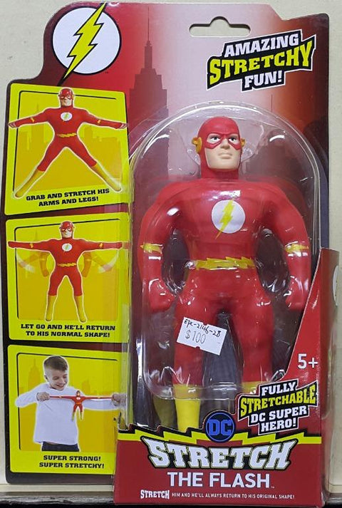 CHARACTER 06689 彈力人 超級英雄 閃電俠 AMAZING STRETCHY FUN FULLY STRETCHABLE DC SUPER HERO STRETCH THE FLASH (EPC-2146-28) 存 EPC-1540-28 (L)