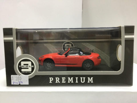 TRIPLE 9 1/43 MAZDA MX-5 2013 RED (70504) (PIU50)