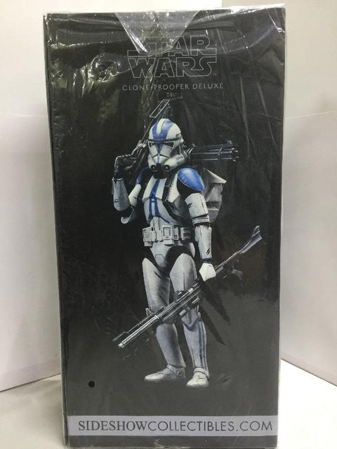 SIDESHOWS 1/6 Star Wars Clone Trooper Deluxe 501th (22240) (C1098-18)