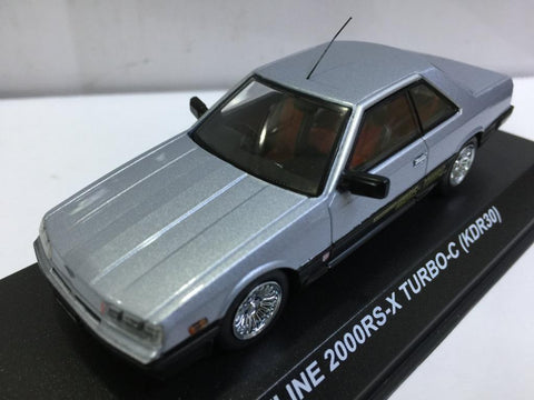 KYOSHO 1/43 NISSAN SKYLINE 2000RS-X TURBO-C KDR30 SILVER BLACK (14521) (PIU50)