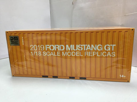 DIECAST MASTERS 1/18 FORD MUSTANG 2019 BLUE RHD (61004) (49046) (C1128-21)