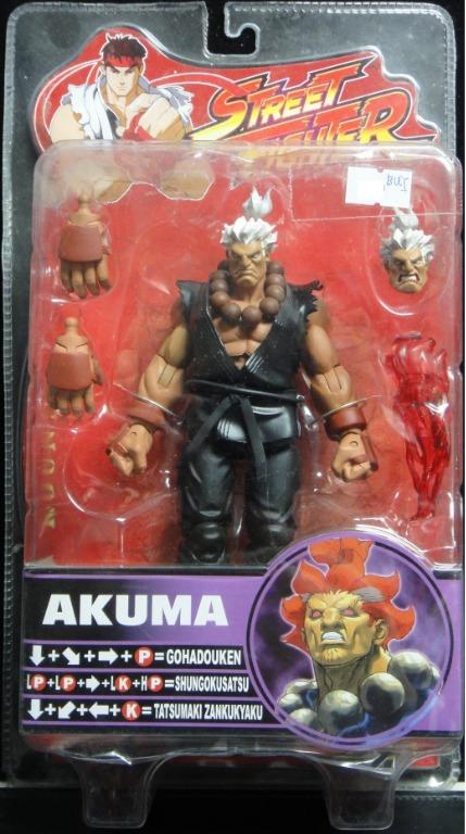 SOTA TOYS 街頭霸王 豪鬼 STREET FIGHTER ROUND 4 AKUMA IN WHITE HAIR (BUY-01051)