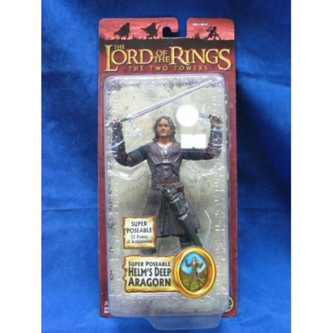 TOY BIZ 81446 魔戒二部曲 雙城奇謀 亞拉岡 維高摩天臣 THE LORD OF THE RINGS THE TWO TOWERS HELM'S DEEP ARAGORN VIGGO MORTENSEN (LOTR) b5640226 存