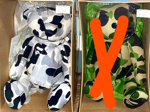 BAPE BEAR C742-935 936 937 1508 歡迎散賣 @600
