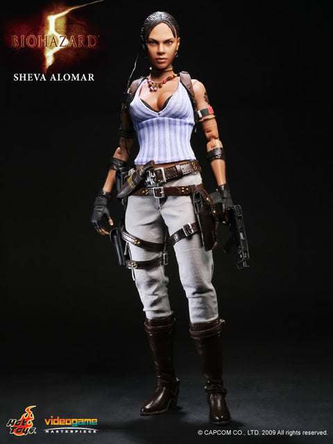 1/6 HOT TOYS VGM07 RESIDENT EVIL BIOHAZARD 5 生化危機 SHEVA ALOMAR (BSAA VER) 12" ACTION FIGURE