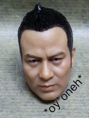 1/6 TOYS CUSTOM HOT MOVIE 散件 Head Sculpt Fit 12" figure Simon Yam in Sparrow 任達華 文雀 頭雕 ASIAN MALE (PIU276)