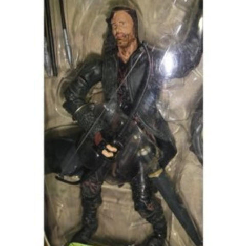 TOY BIZ 81063 THE LORD OF THE RINGS THE FELLOWSHIP OF THE RING ARAGORN W/ REAL ARROW LAUNCHING 魔戒 亞拉岡 (LOTR)