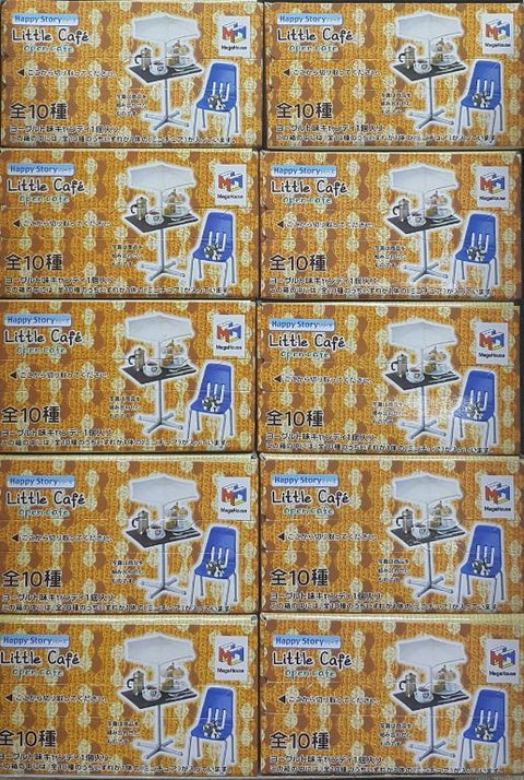 MEGAHOUSE 99027 快樂故事系列 小咖啡店 咖啡店開放編 盒蛋套裝 HAPPY STORY SERIES LITTLE CAFE OPEN CAFE SET 1135819773 (CSW) L