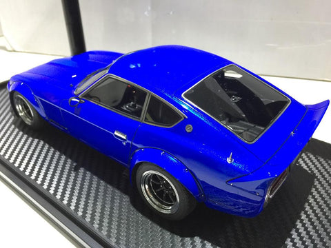 IGNITION MODEL 1/18 NISSAN FAIRLADY 240ZG HS30 FULL WORKS BLUE (90955) (P15M-120)