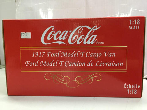 MOTORCITY 1/18 Coca-Cola 1917 Ford Model T Cargo Van (449804) (49804) (C1128-62)