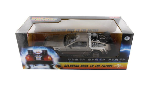 SUN STAR 1/18 DELOREAN BACK TO THE FUTURE (02711) (C1128-8)