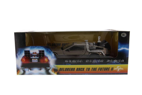 SUN STAR 1/18 DELOREAN BACK TO THE FUTURE II (02710) (C1128-7)