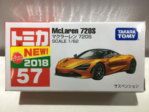 TAKARA TOMY TOMICA 57 1/62 McLaren 720S (10263) (PIU22)