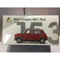 TOYEAST TINY CITY 153 DIE-CAST MODEL CAR MINI COOPER Mk1 RED ATC64542 15302 (C920-179)