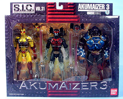 BANDAI SUPER IMAGINATIVE CHOGOKIN SIC VOL.31 AKUMAIZER 3 伏魔三劍俠 32919 (BET-29-212) 1139443143