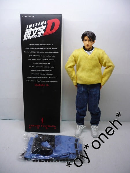 HOW2WORK 1/6 INITIAL D TAKUMI FUJIWARA COMIC VERSION ACTION FIGURE 12吋 頭文字D 動畫版 藤原拓海 (ELT-76-150) 1141936040