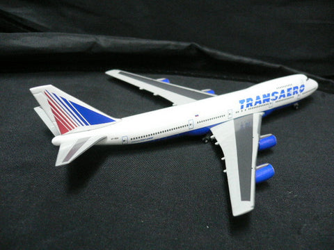 HERPA WINGS 1/500 TRANSAERO BOEING 747-200 VP-BQA (515221)