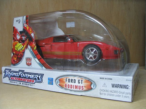 HASBRO 變形金剛 洛迪文 火棒 TRANSFORMERS ALTERNATORS ALT-27 FORD GT RODIMUS 27081 (TOY-79-180/PA312) b31772451