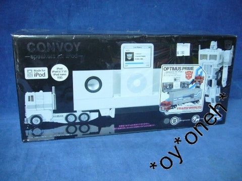TAKARA TOMY 變形金剛 柯柏文 IPOD 喇叭 TRANSFORMERS MUSIC LABEL CONVOY OPTIMUS PRIME IPOD SPEAKERS 79648 (EYT-68-131) 1133878975