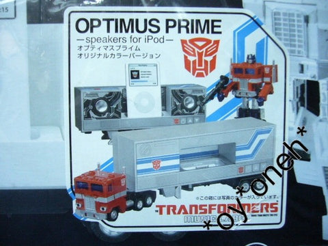 TAKARA TOMY 變形金剛 柯柏文 IPOD 喇叭 TRANSFORMERS MUSIC LABEL CONVOY OPTIMUS PRIME IPOD SPEAKERS 79648 (EYT-68-131) 1133878975